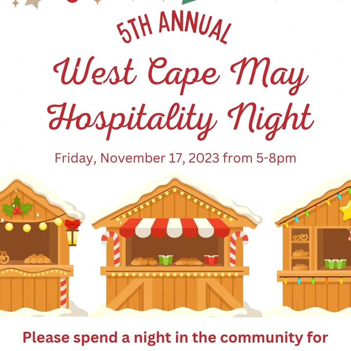 Join us for the 5th Annual West Cape May Hospitality Night Friday
