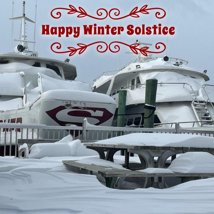 Happy Winter Solstice! As we celebrate winter, short days and long